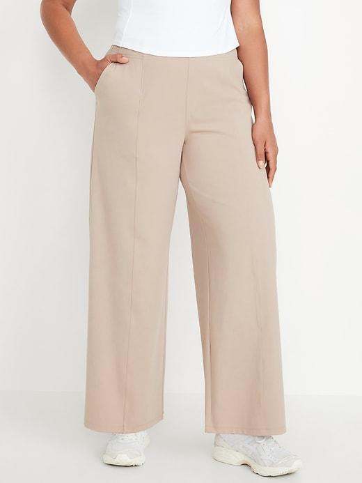 High-Waisted PowerSoft Trouser Pants Product Image