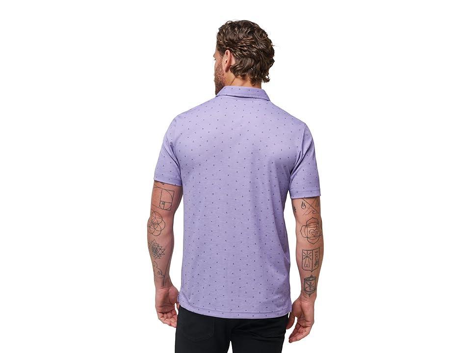 TravisMathew Always Summer (Heather Imperial) Men's Short Sleeve Knit Product Image