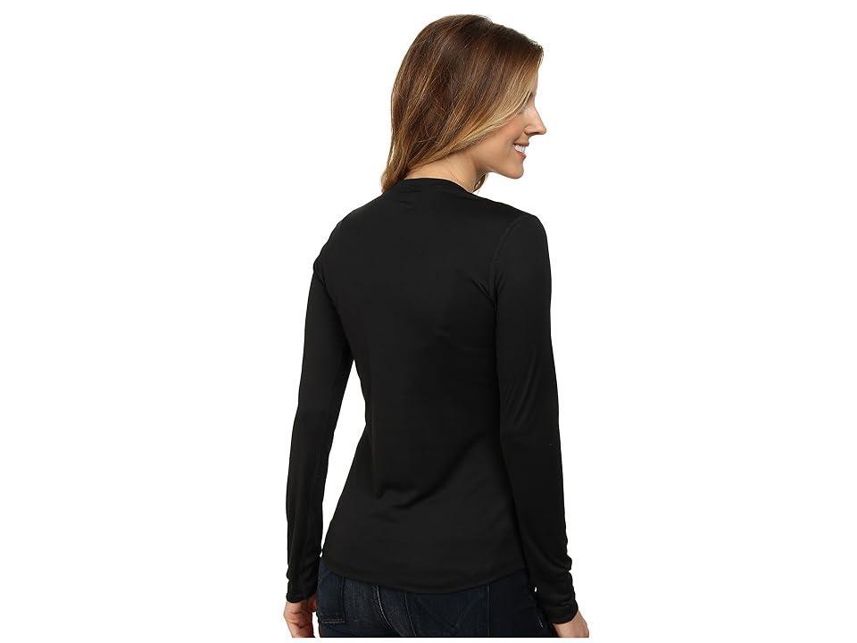 Hot Chillys Women's Peachskins Solid Crewneck Black Product Image