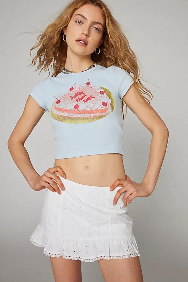 Kimchi Blue Elise Eyelet Skort Womens at Urban Outfitters Product Image