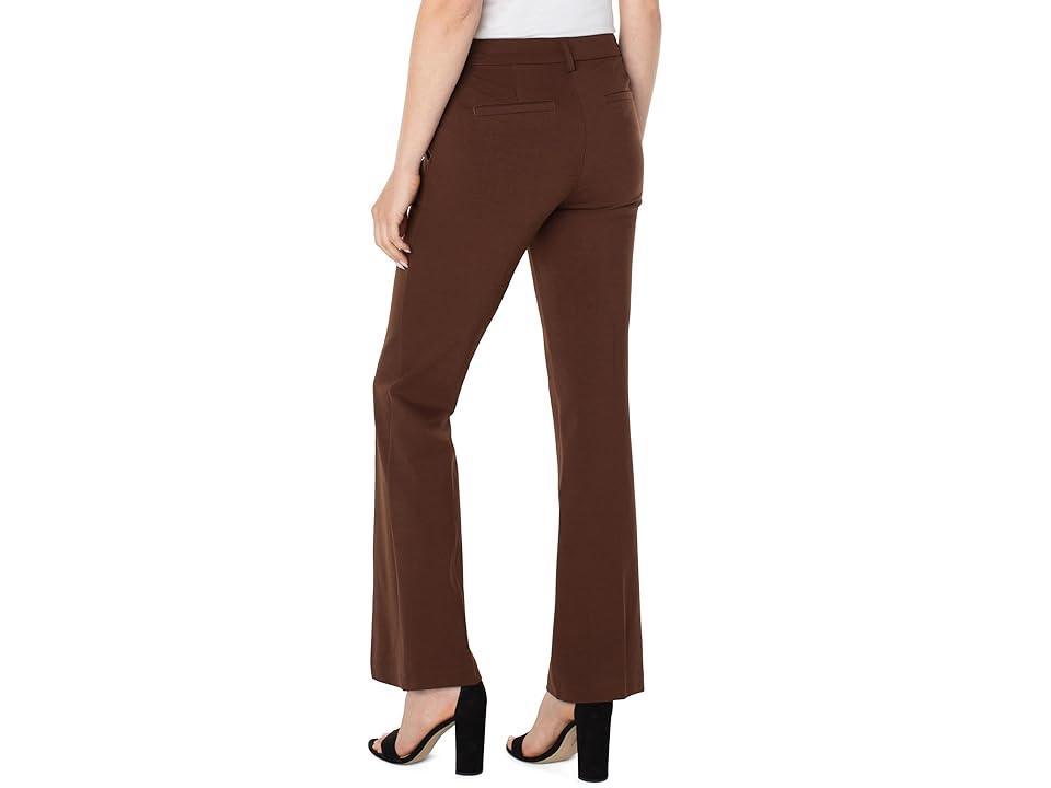 Liverpool Los Angeles Kelsey Flare Trousers (Brownstone) Women's Casual Pants Product Image