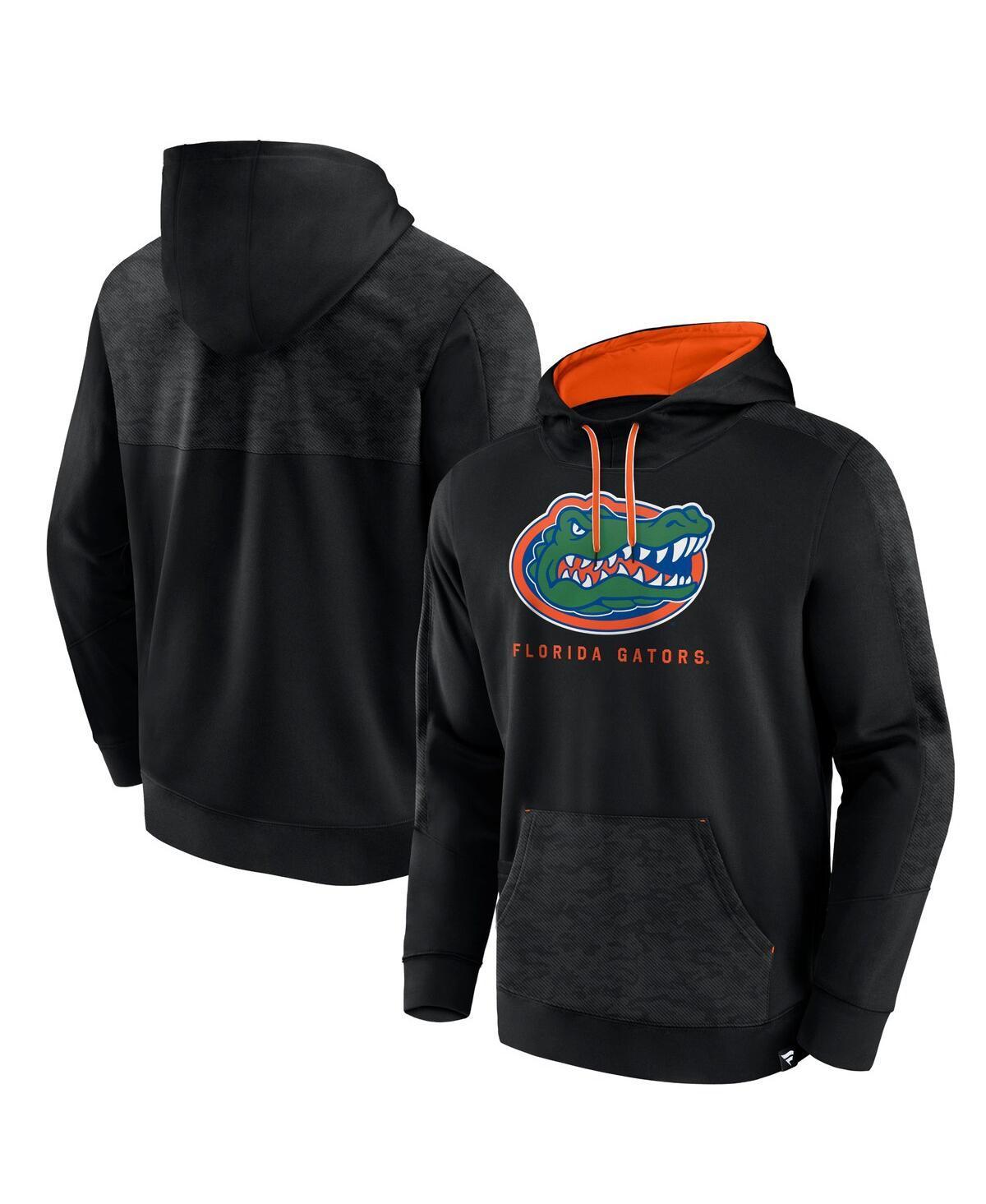 Mens Fanatics Black Florida Gators Defender Pullover Hoodie Product Image