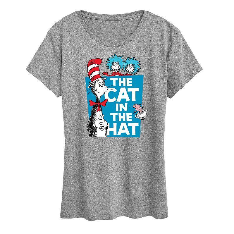 Womens Dr. Seuss Cat In The Hat Graphic Tee Product Image