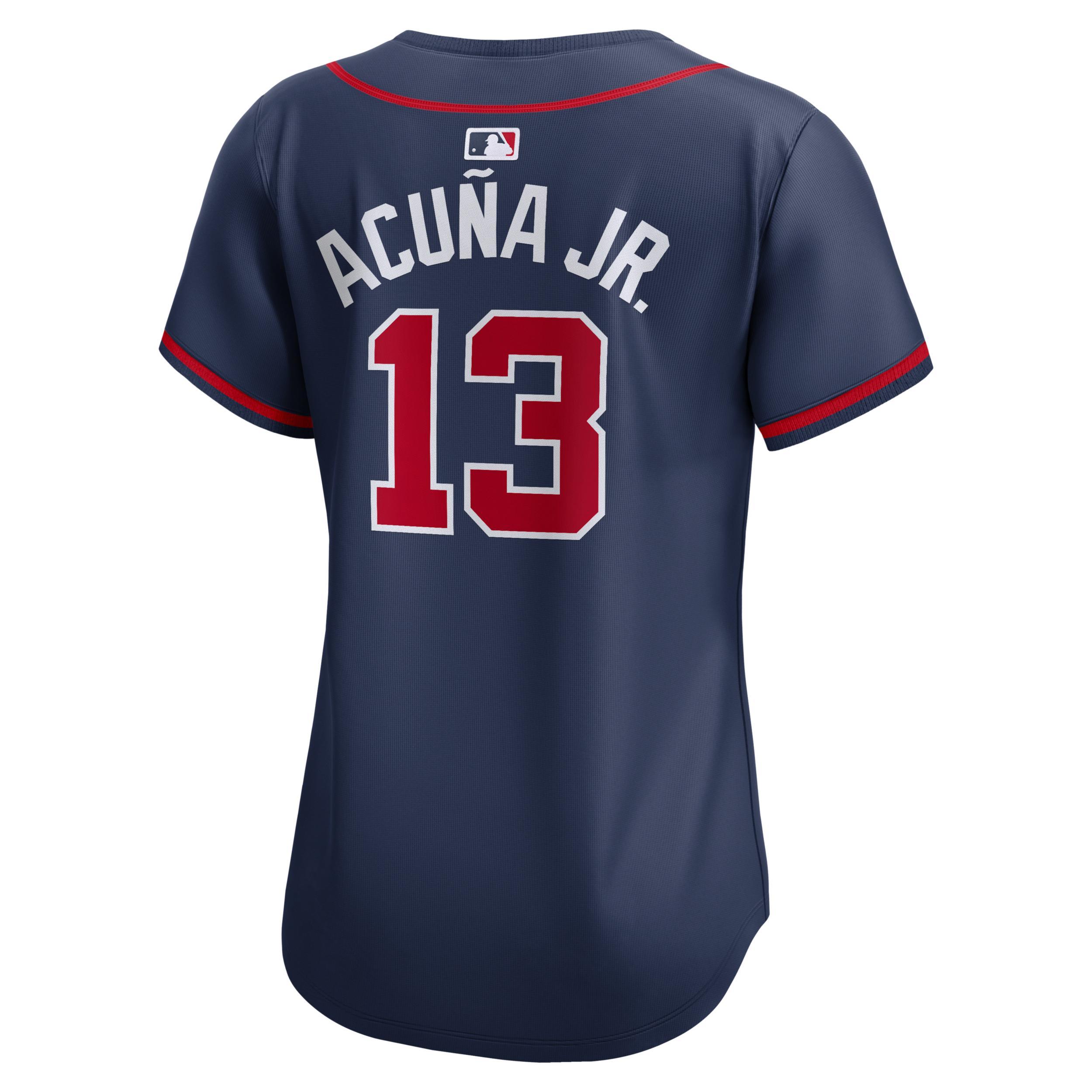 Ronald AcuÃ±a Jr. Atlanta Braves Nike Women's Dri-FIT ADV MLB Limited Jersey Product Image