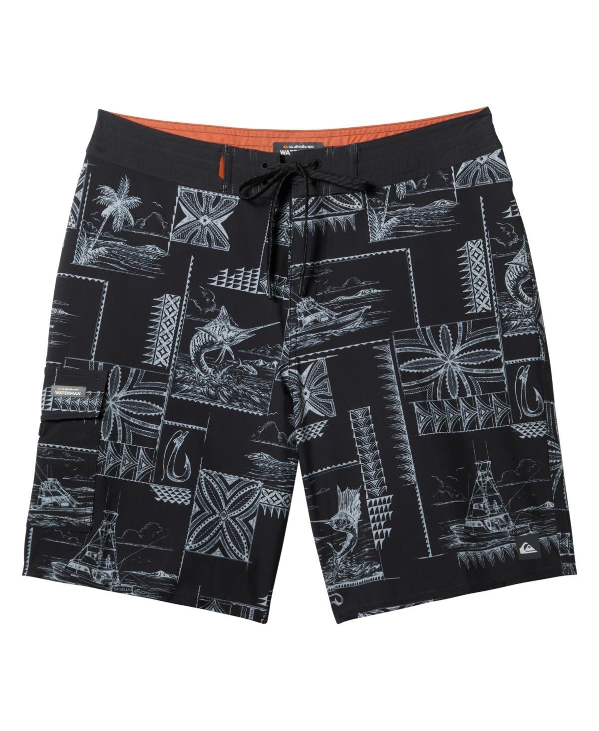 Quiksilver Waterman Mens Bill Fish Swimsuit Shorts Product Image