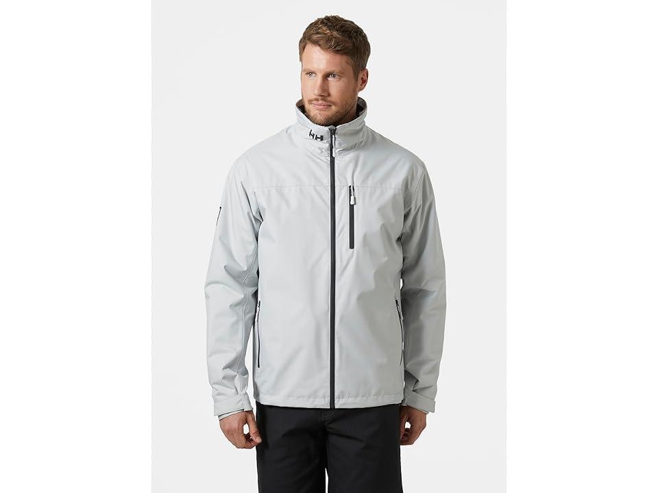 Helly Hansen Crew Midlayer Jacket 2 (Grey Fog) Men's Clothing Product Image