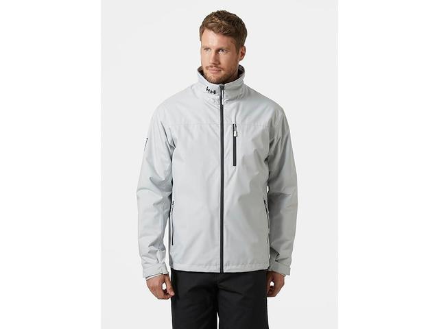 Helly Hansen Crew Midlayer Jacket 2 (Grey Fog) Men's Clothing Product Image