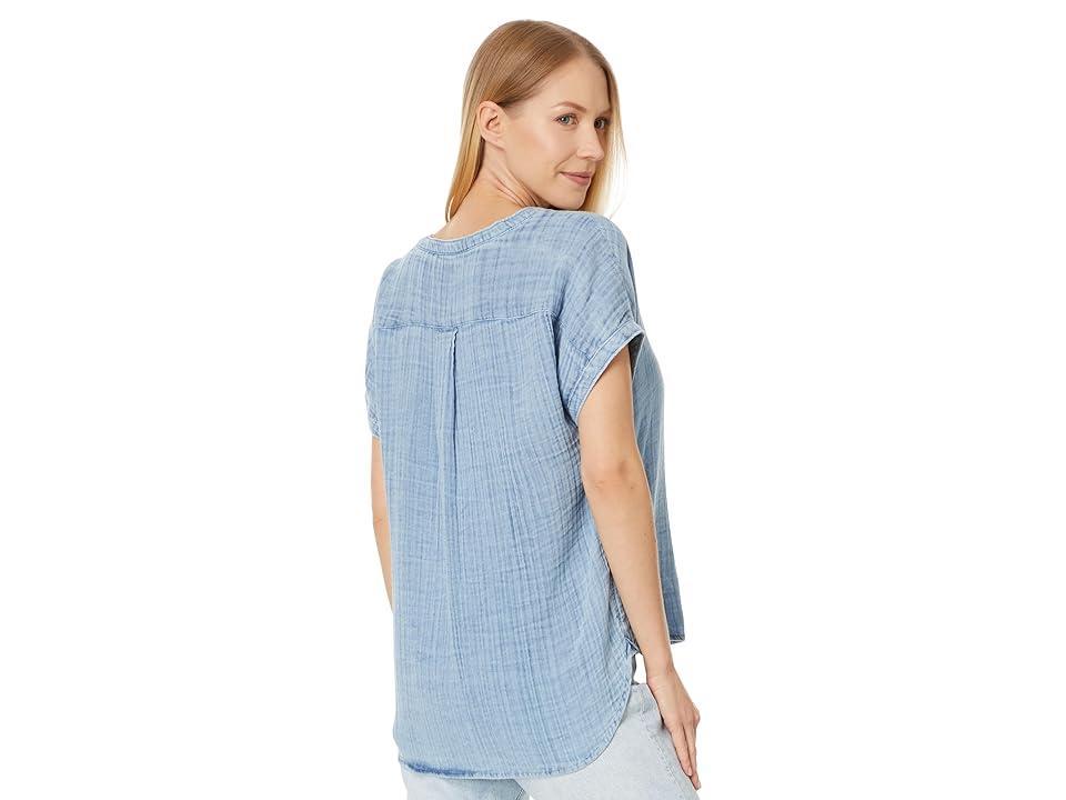 Faherty Dream Cotton Desmond Top Women's Clothing Product Image