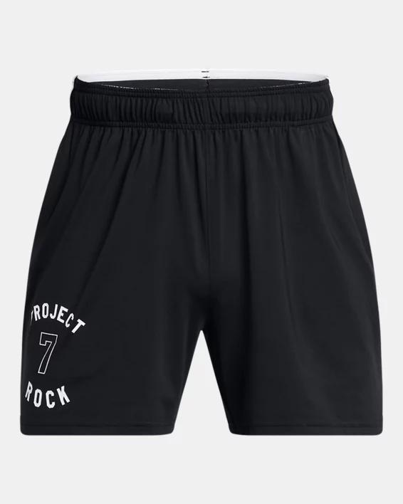 Men's Project Rock Mesh Badge Of Honor Shorts Product Image