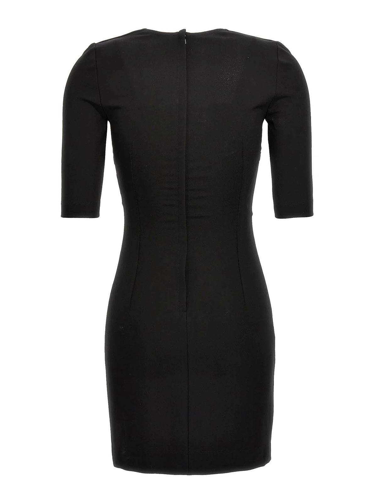 DOLCE & GABBANA Midi Dress In Black Product Image