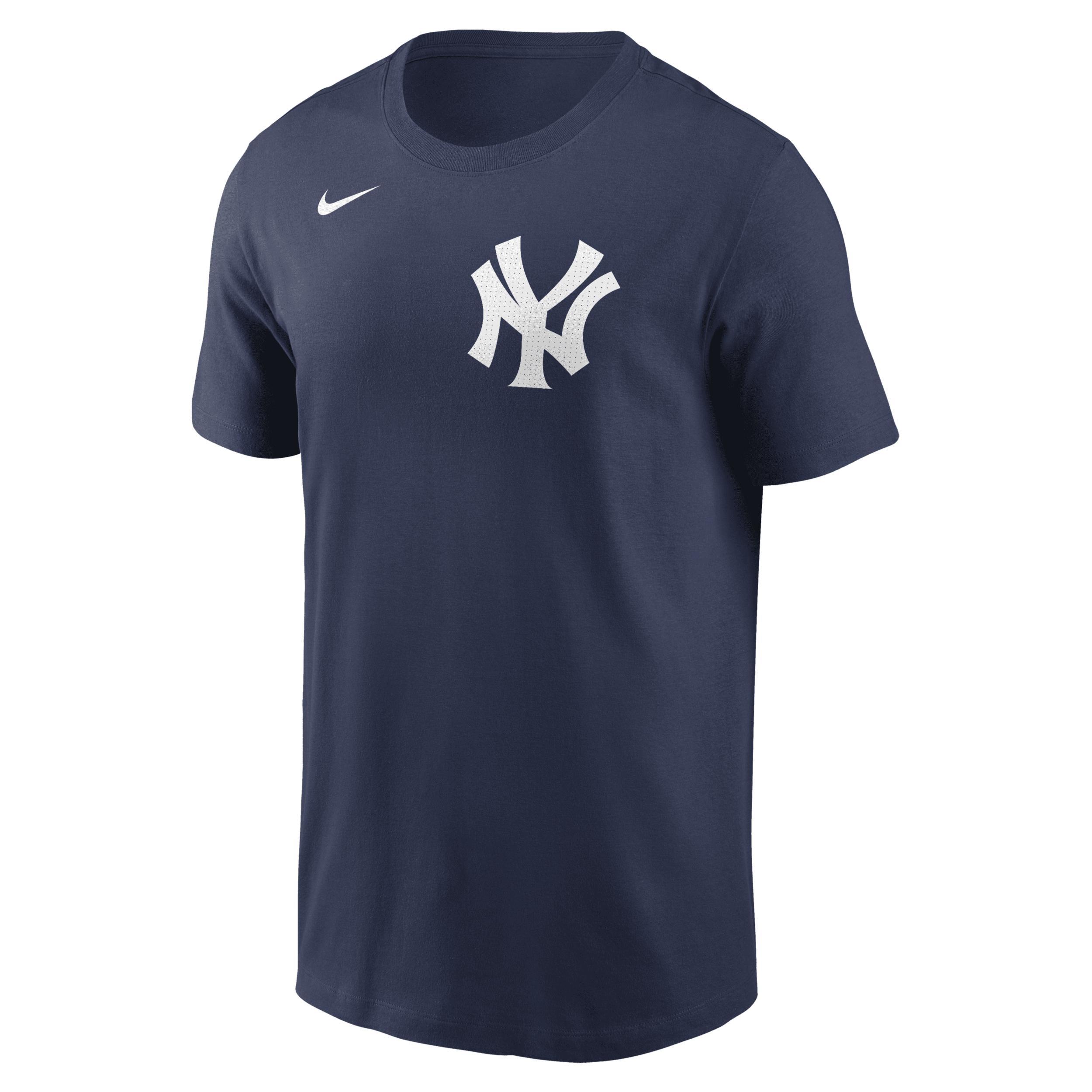 New York Yankees Fuse Wordmark Nike Mens MLB T-Shirt Product Image