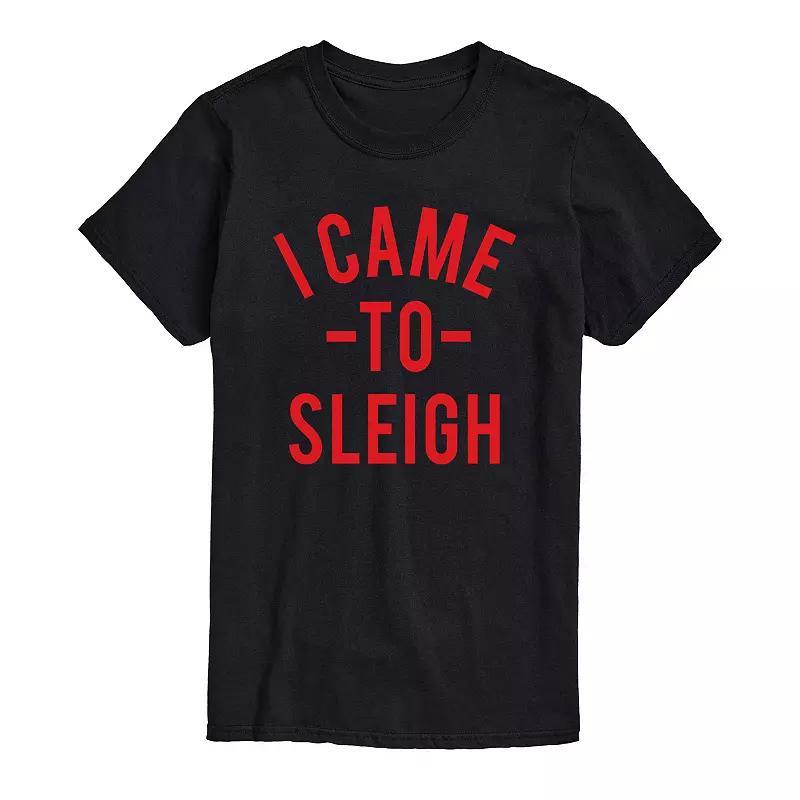 Mens I Came To Sleigh Tee Product Image