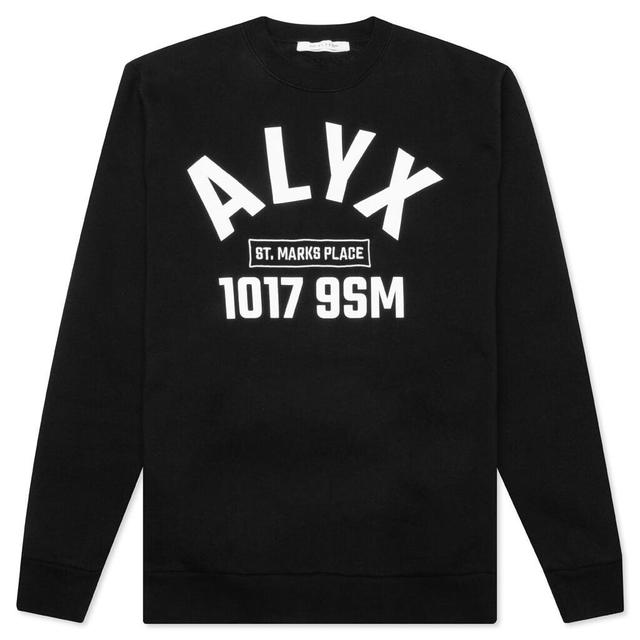 Arch Logo Sweatshirt - Black Male Product Image