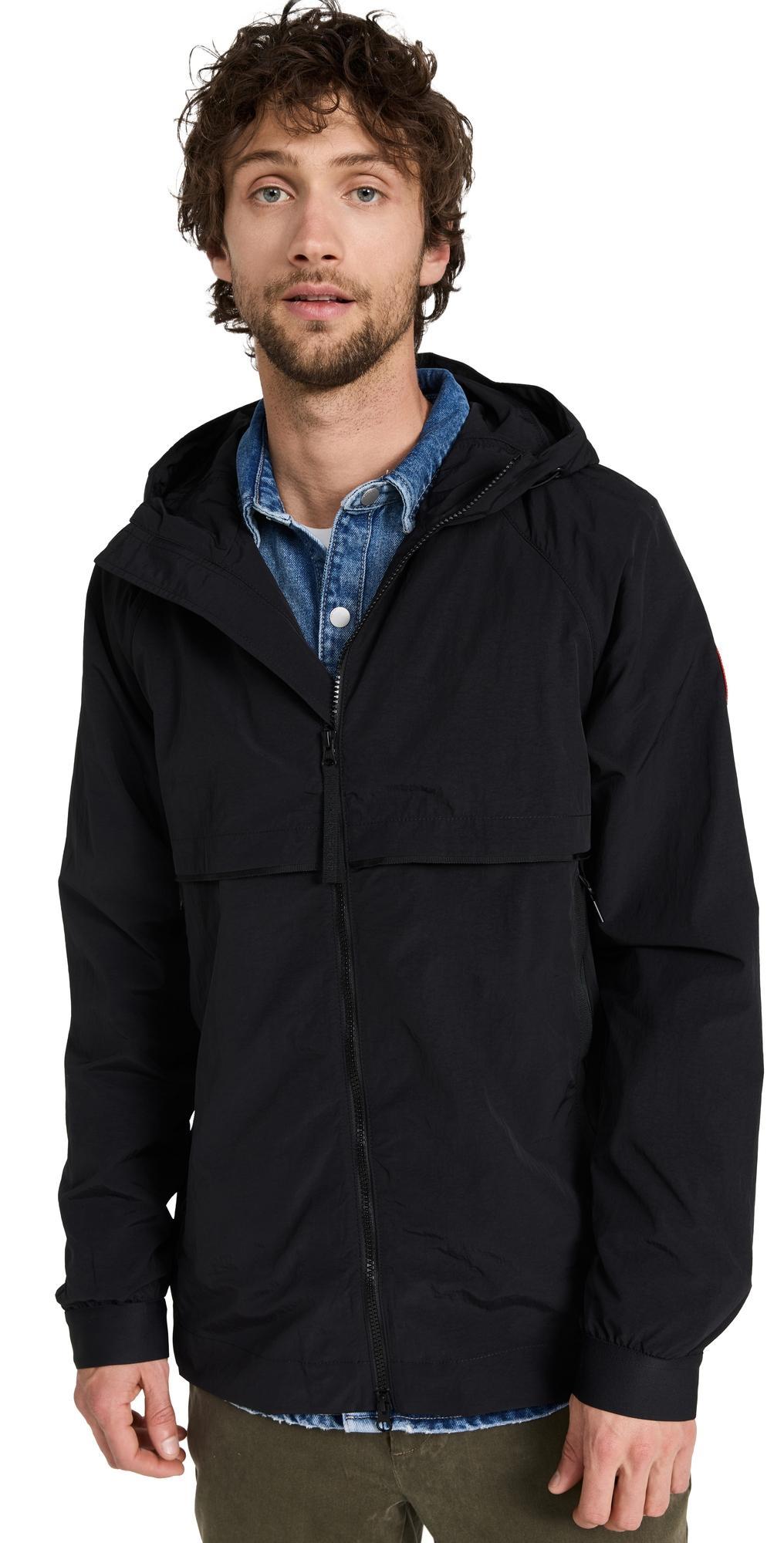 Mens Faber Hooded Windbreaker Jacket Product Image