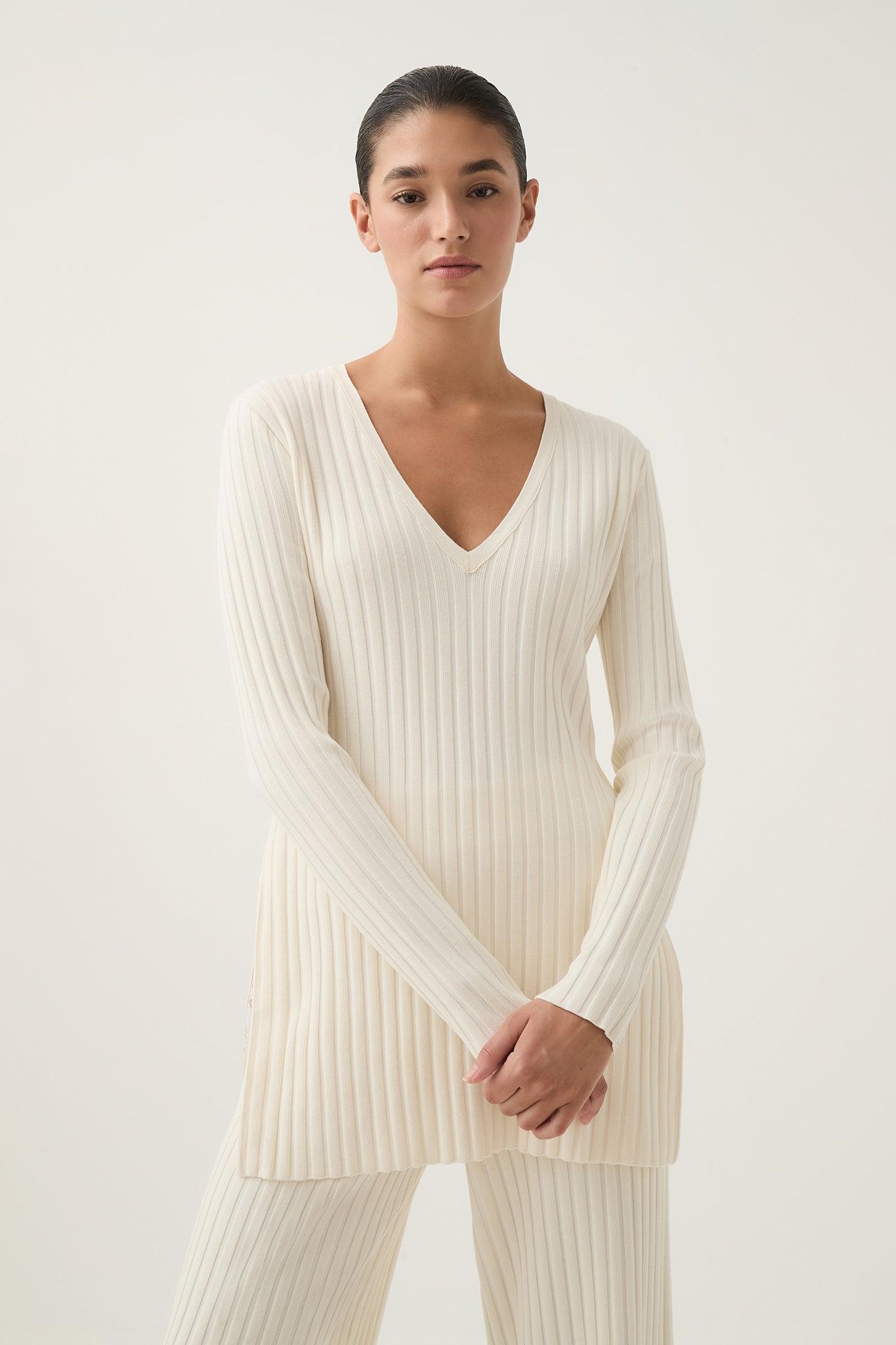 Archer Logo Trim Knit Tunic Product Image