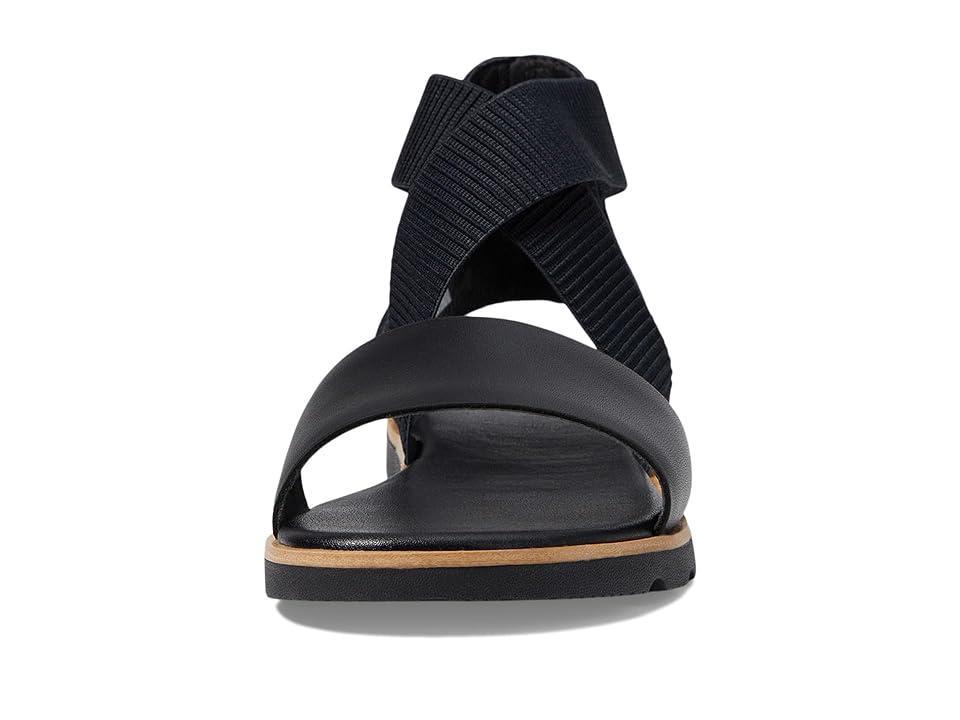 SOREL Ella III Sandal Black) Women's Shoes Product Image