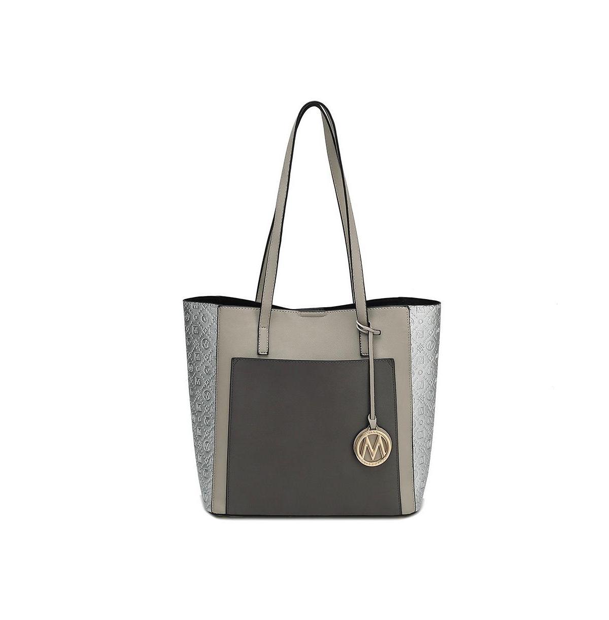 Mkf Collection Leah color-block Women s Tote Bag by Mia K Product Image