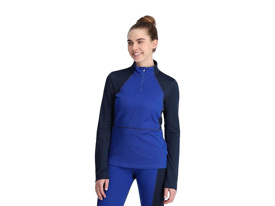 Spyder Charger 1/2 Zip (Electric ) Women's Clothing Product Image