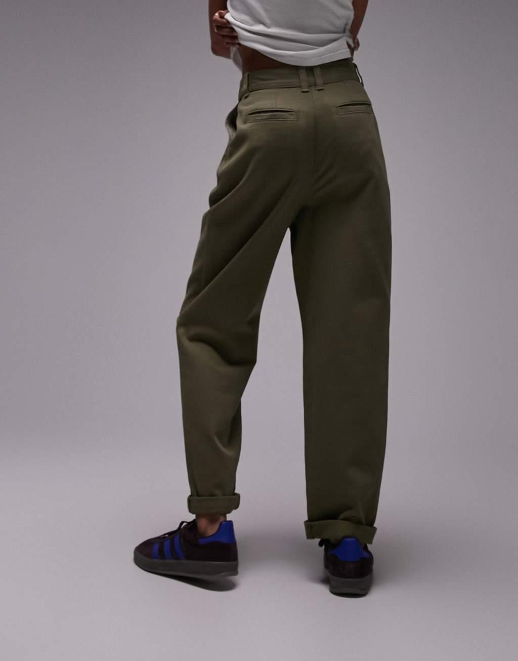 Topshop button tab peg pants Product Image