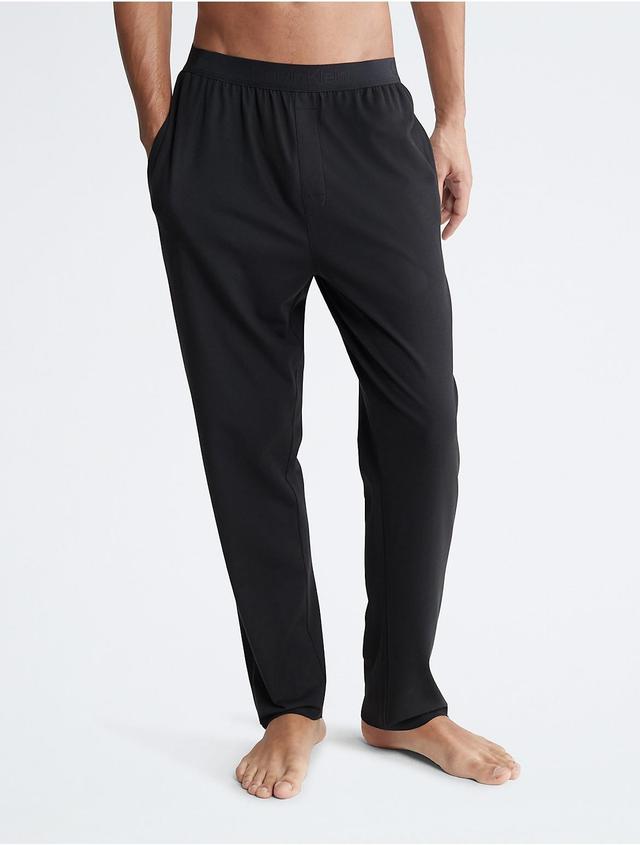 Calvin Klein Mens CK Black Lounge Sleep Pants - Grey - M Product Image