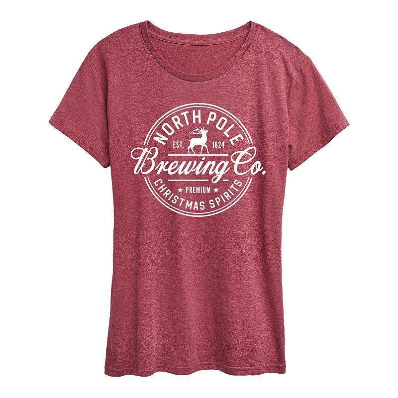 Womens North Pole Brewing Co. Graphic Tee, Girls Product Image