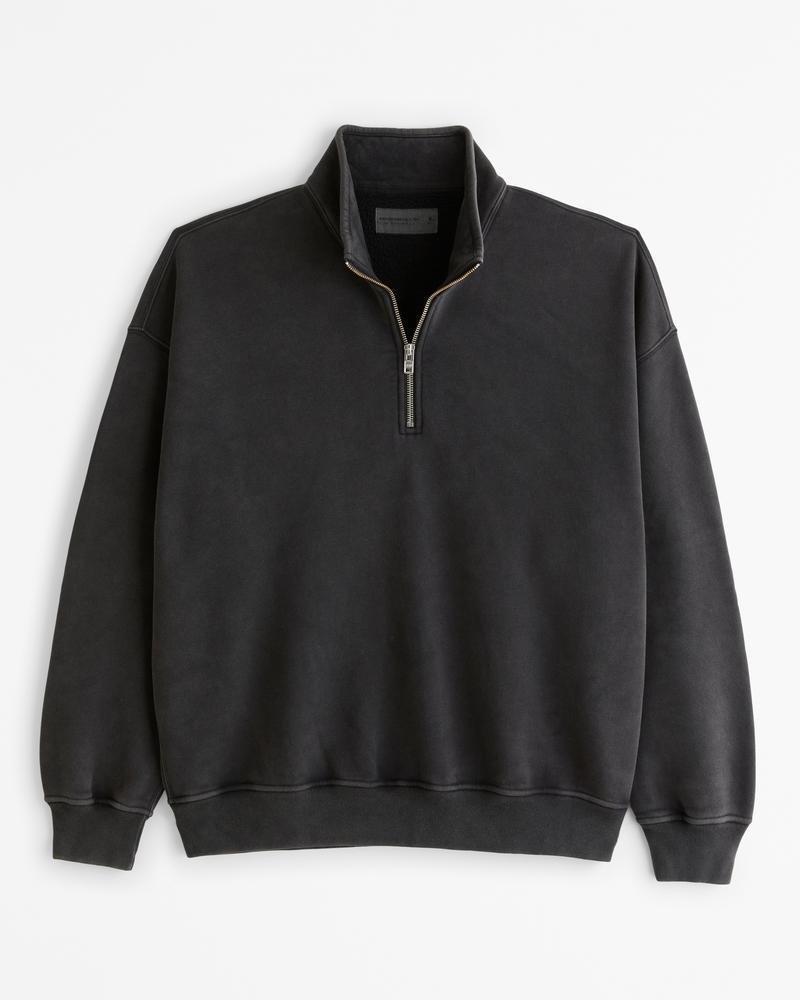 Essential Half-Zip Sweatshirt Product Image