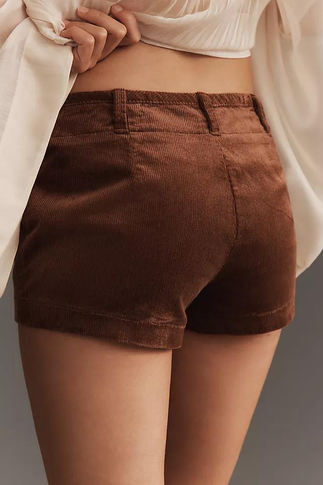 Maeve Corduroy Trouser Micro Shorts Product Image