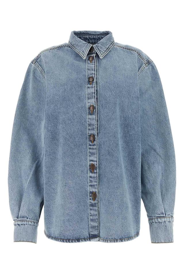 MAGDA BUTRYM Denim Shirt In Blue Product Image