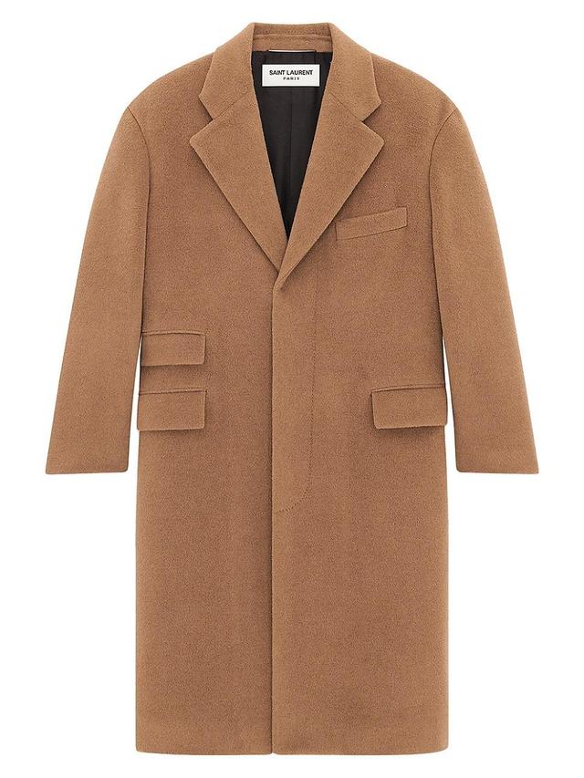 Womens Oversized Coat in Wool Product Image