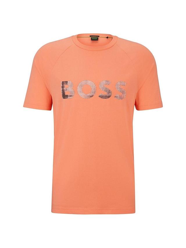 Boss by Hugo Boss Mens Seasonal Logo Regular-Fit T-shirt Product Image