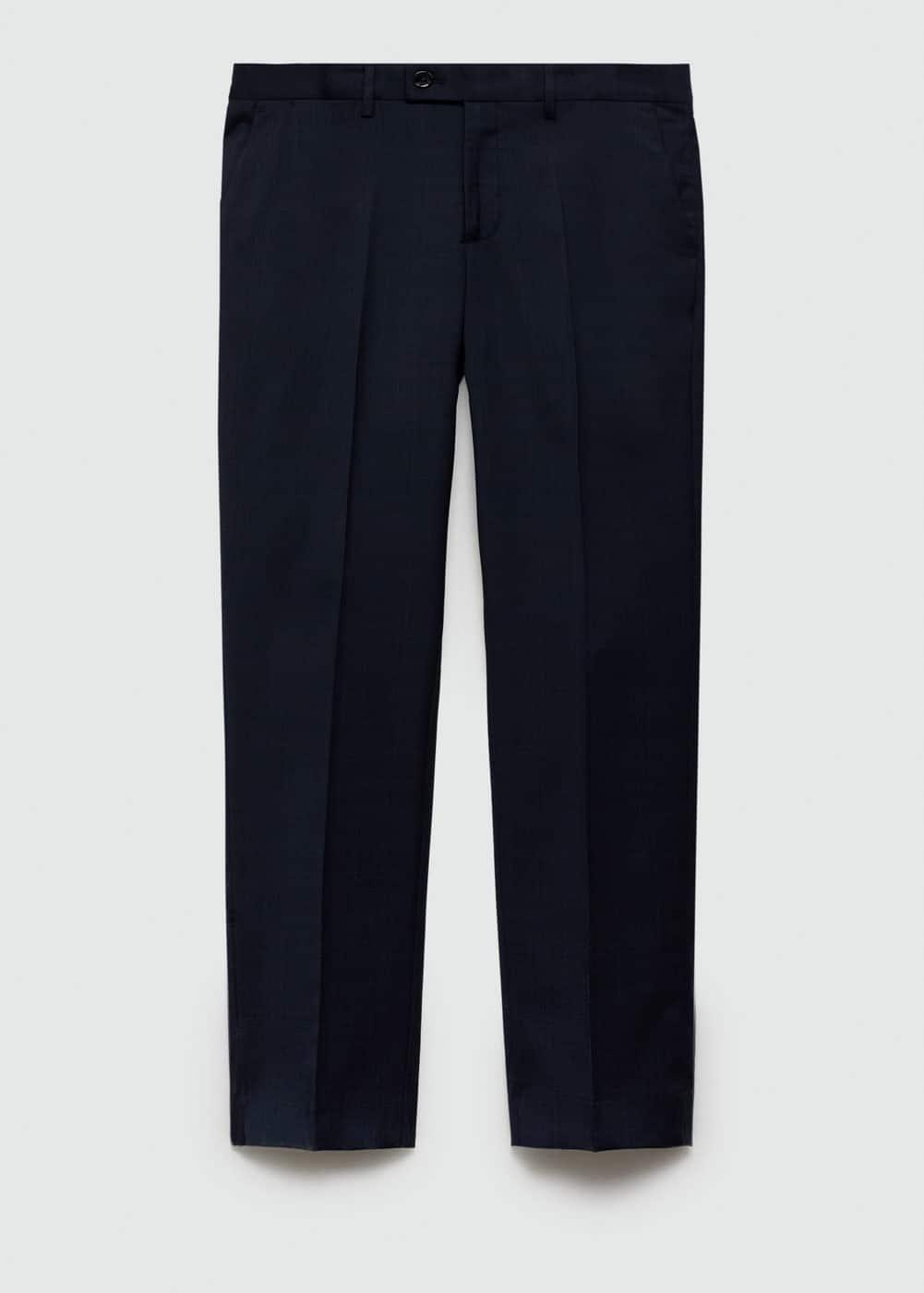 Mango Mens Stretch Fabric Suit Pants Product Image