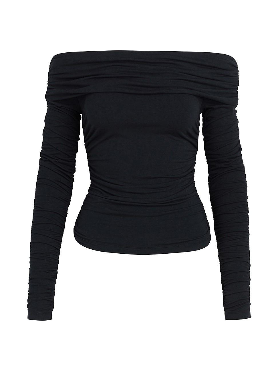 Womens The Night Out Off-The-Shoulder Top Product Image