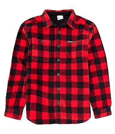 Columbia Check Flare Gun Fleece Overshirt Product Image