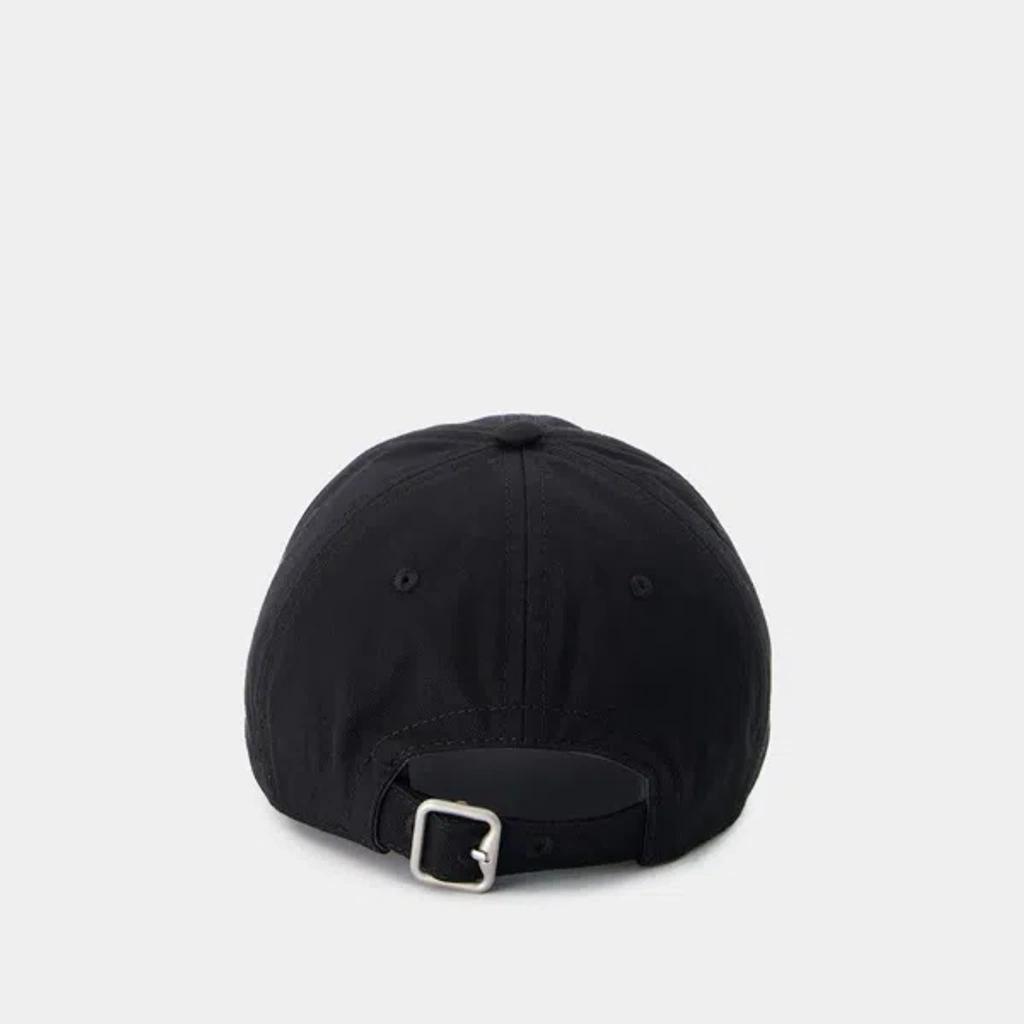 BURBERRY Ekd Applique Cap -  - Synthetic - Black Product Image