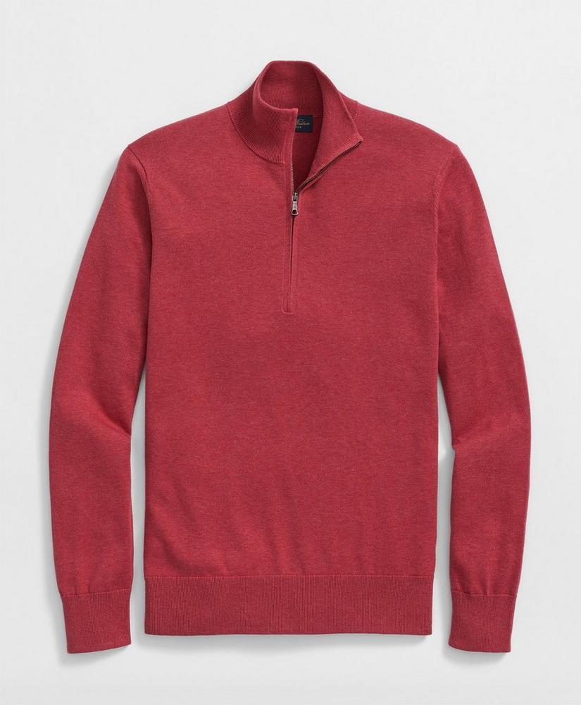 Supima® Cotton Half-Zip Sweater Product Image