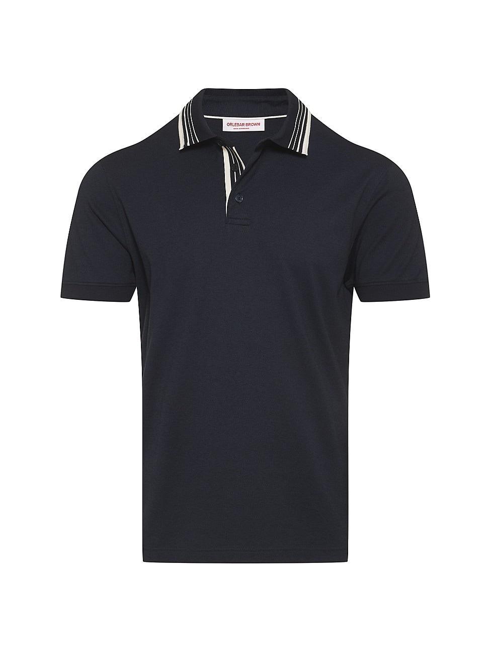 Mens Dominic Cotton-Blend Polo Shirt Product Image