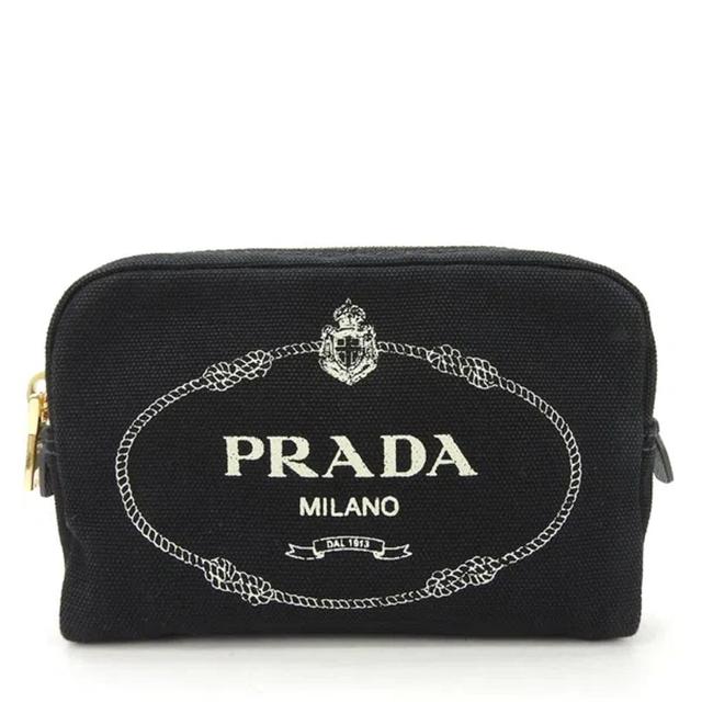 Canapa Canvas Clutch Bag () In Black Product Image