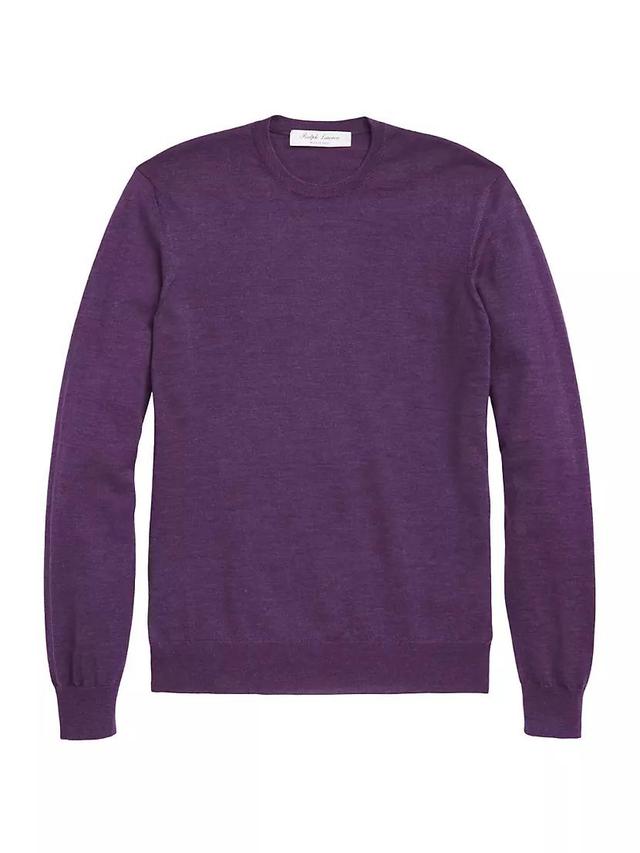 Mens Cashmere Crewneck Sweater Product Image