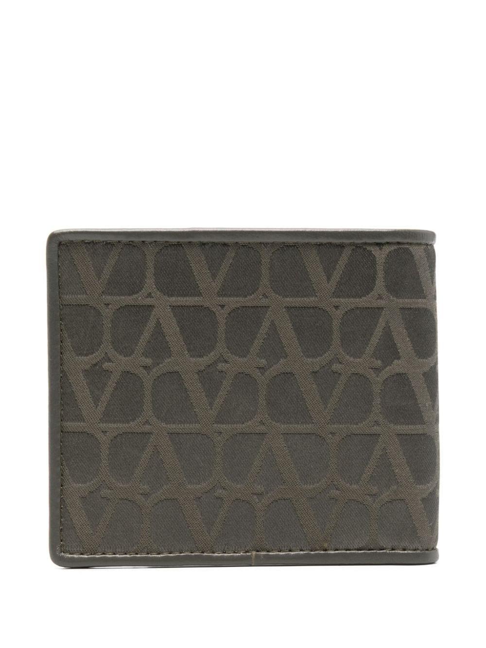 Zipped Wallet In Black Product Image