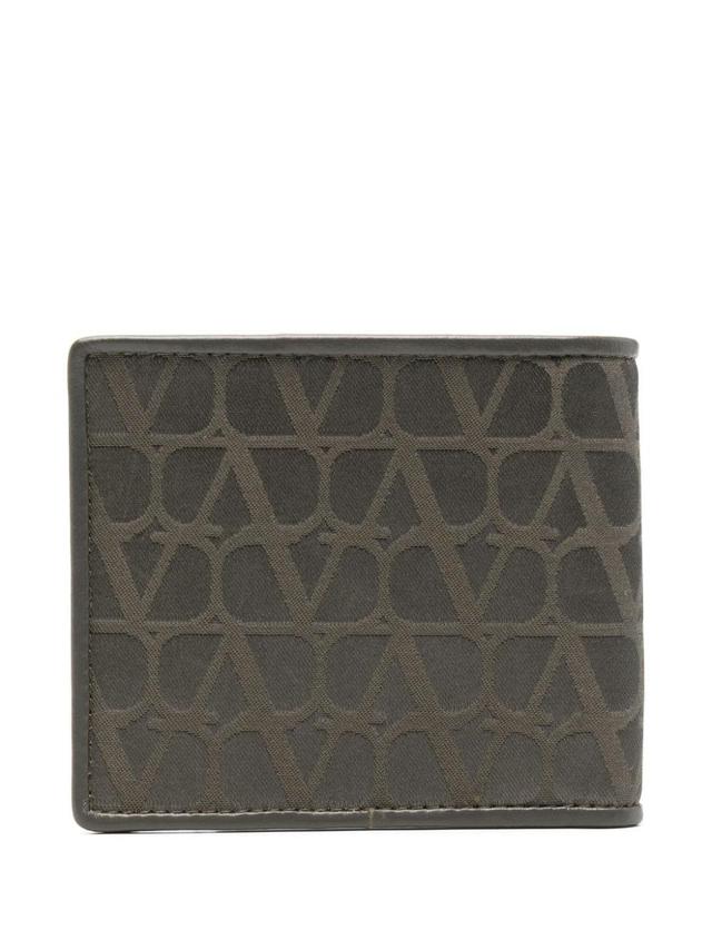 Zipped Wallet In Black Product Image