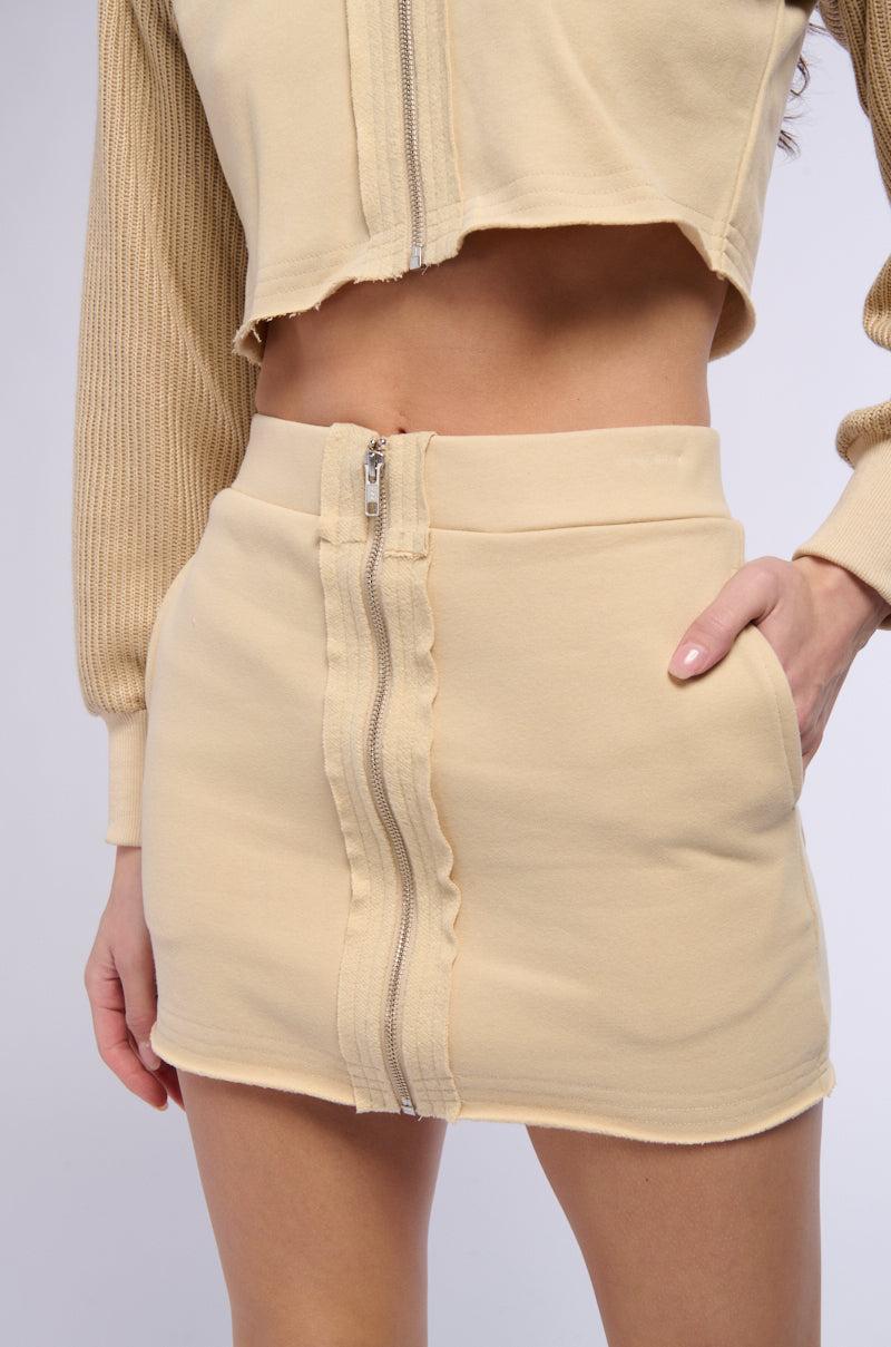 ALWAYS THINKING MINI SKIRT Product Image