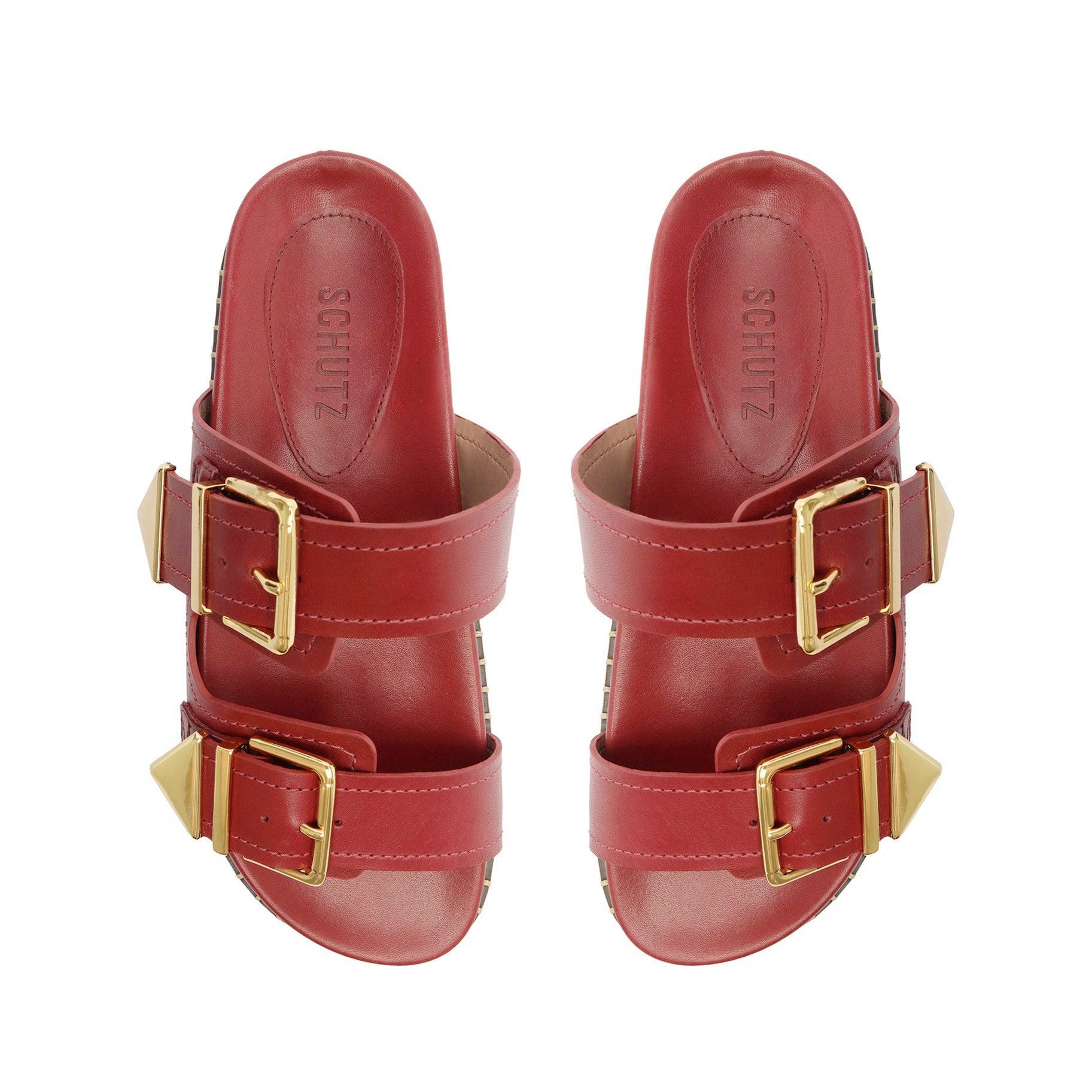 Naomi Sporty Leather Sandal Female Product Image