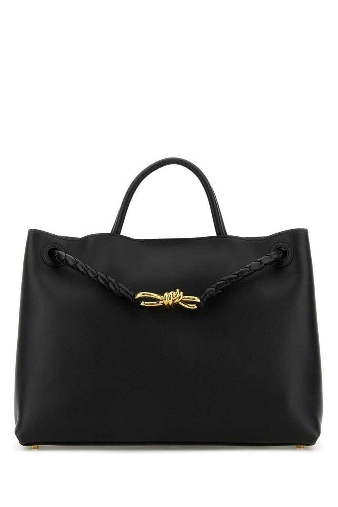 Knot Detailed Tote Bag In Black product image