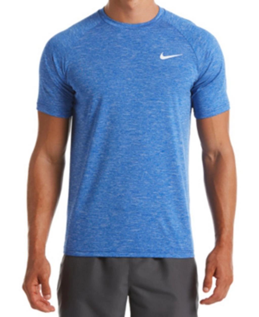 NIKE Men's Big & Tall Men's Dri-fit Upf 40+ Heathered Sleeveless Rash Guard In Game Royal Product Image