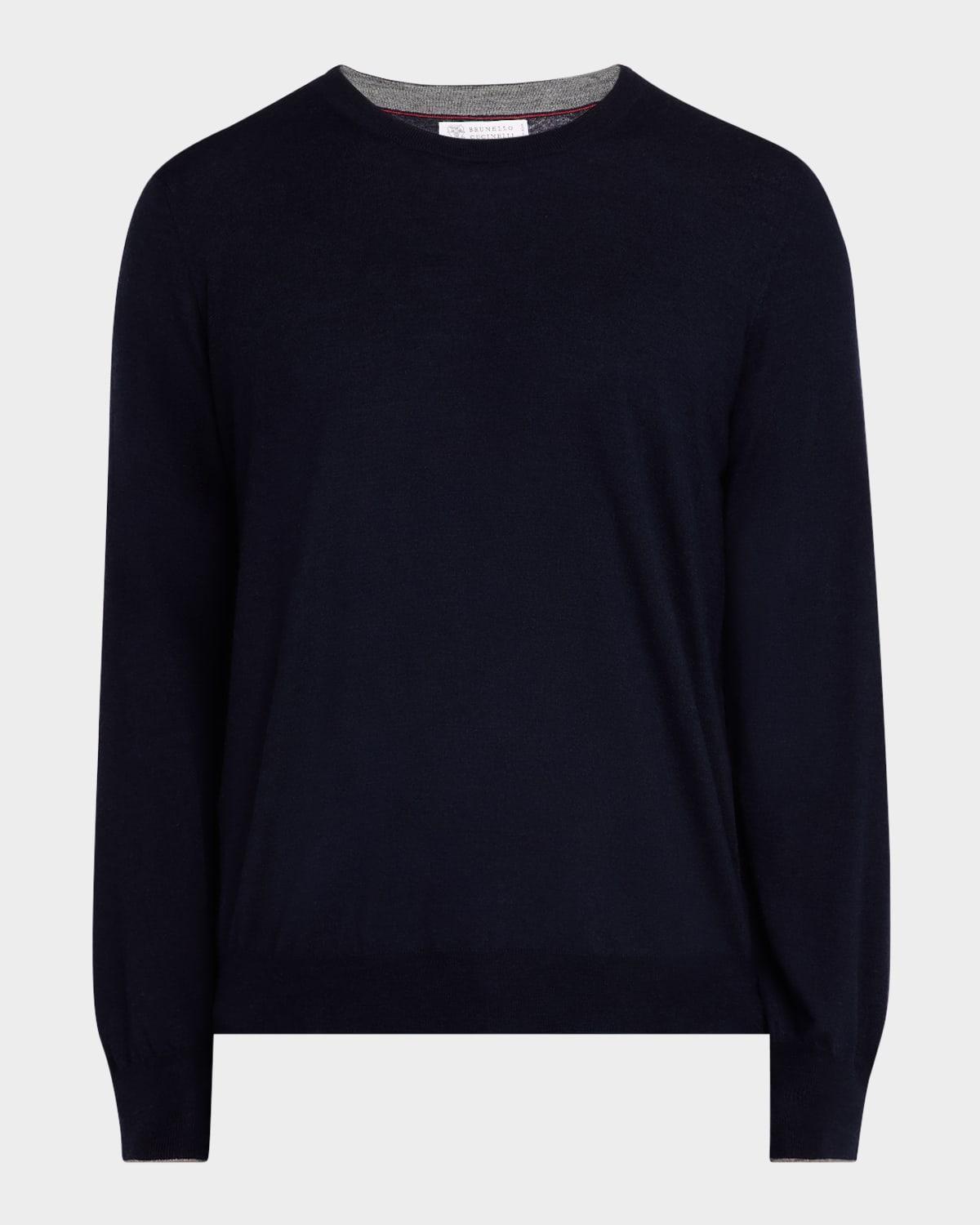 Men's Fine Gauge Crewneck Sweater Product Image