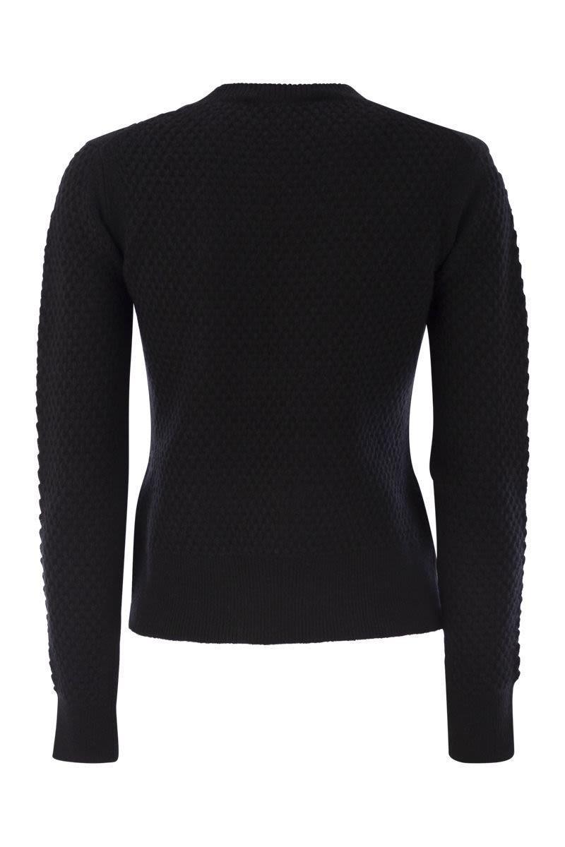 MAX MARA Studio Ellade - Cashmere Yarn Sweater In Black Product Image