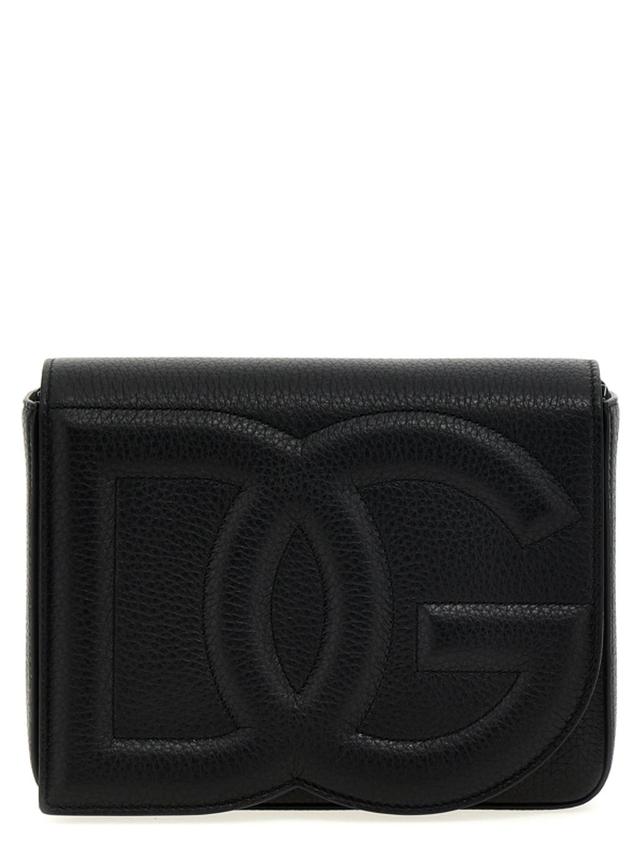 Dg Logo Bag Crossbody Bags Black In Nero Product Image