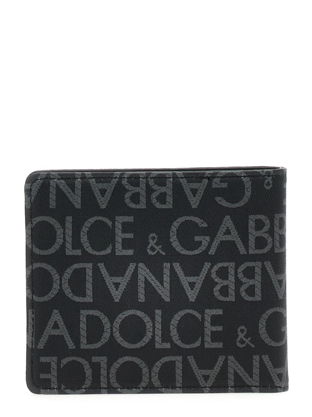 Jacquard Logo Wallet Wallets, Card Holders Multicolor Product Image