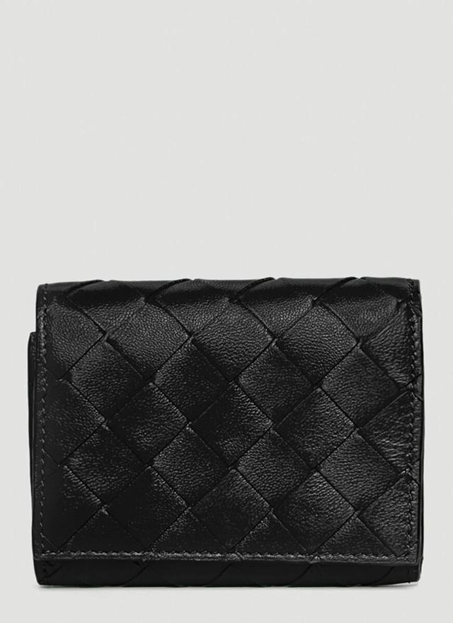 BOTTEGA VENETA Intrecciato Tri In Black Product Image