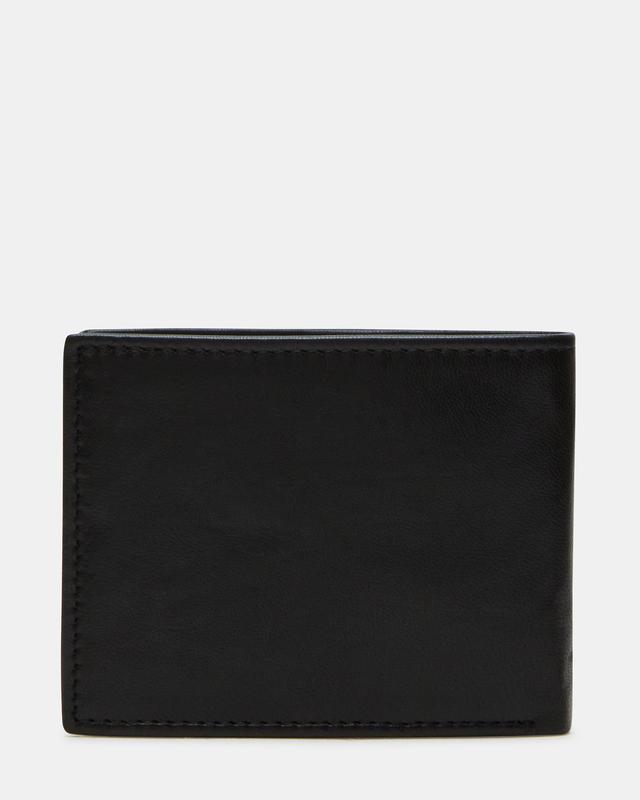 MEN'S BIFOLD LEATHER WALLET BLACK Male Product Image